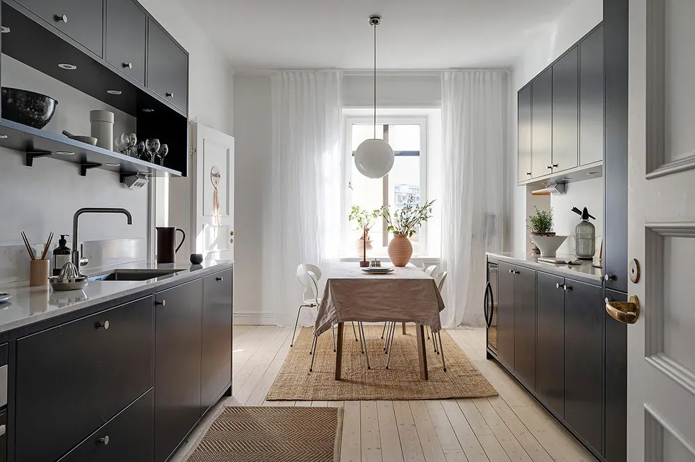 Beige and Brown Accents in Scandinavian Apartment Design - Gallery image 17
