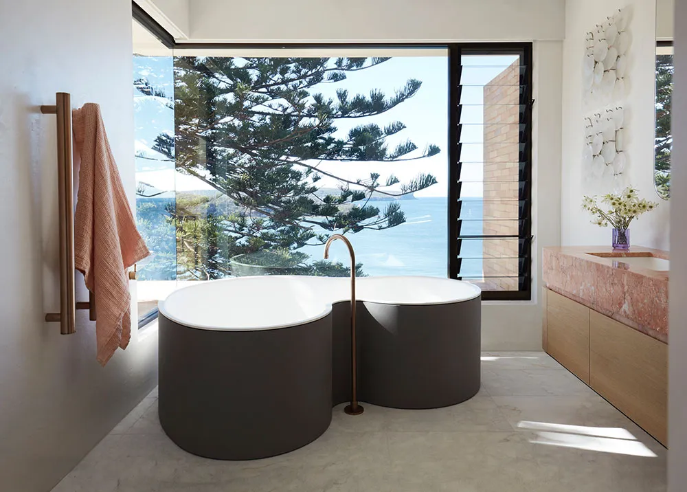 Casa moderna y luminosa en acantilado frente al océano en Sídney - Gallery image 22