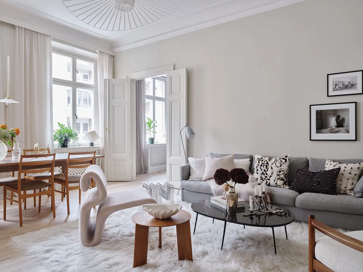 Uютna skandynawska kwatera z przyjemnymi zimowymi nutami (98 m²) - Gallery image 0