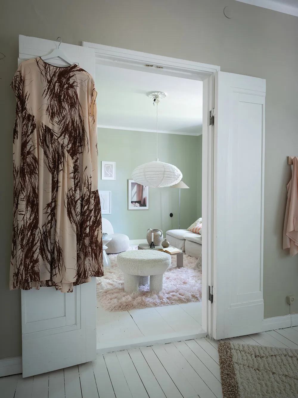 Minimalisme menthe dans le design d'une petite appartement suédois (52 m²) - Gallery image 10