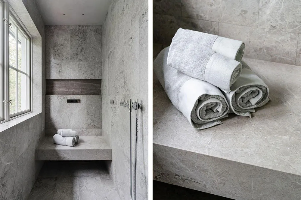 Grandes ventanas y diseño moderno elegante: villa en los suburbios de Estocolmo - Gallery image 29