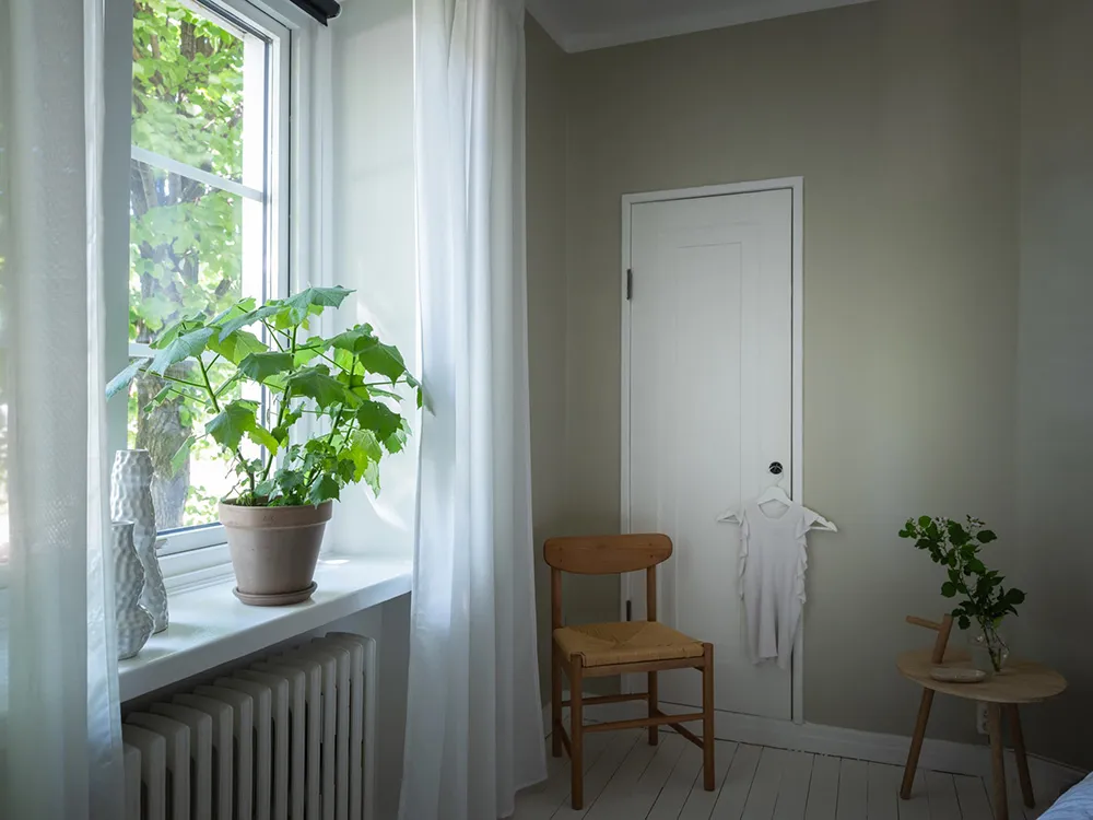 Minimalisme menthe dans le design d'une petite appartement suédois (52 m²) - Gallery image 9