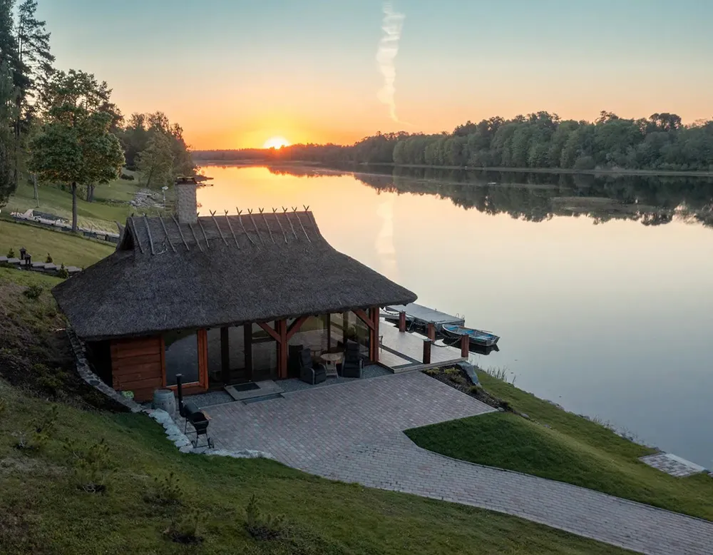 Cozy Wooden Cabin by the River in Estonia - 2