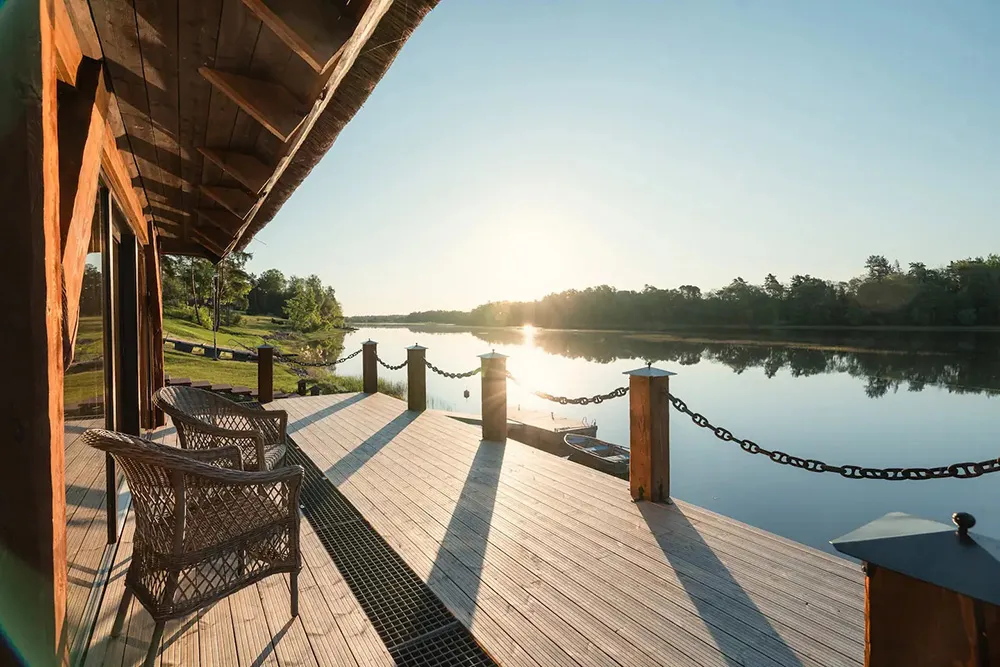Cozy Wooden Cabin by the River in Estonia - 18