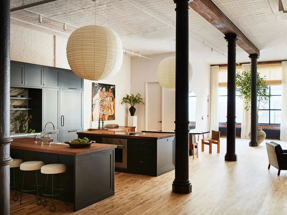 Peaceful yet Stylish and Elegant Interior of an Impressive Loft in New York - Gallery image 18