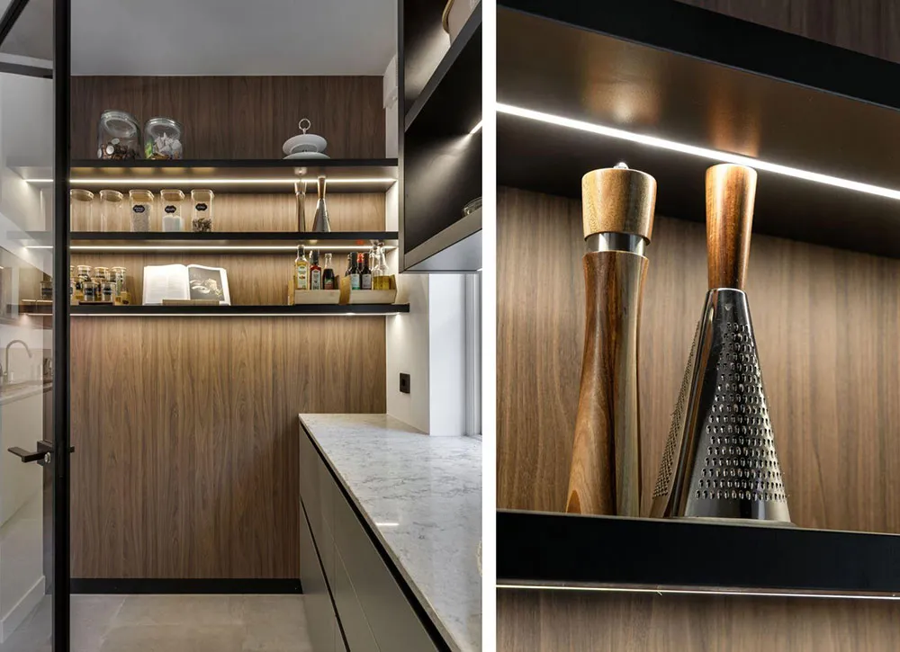 Grandes ventanas y diseño moderno elegante: villa en los suburbios de Estocolmo - Gallery image 15