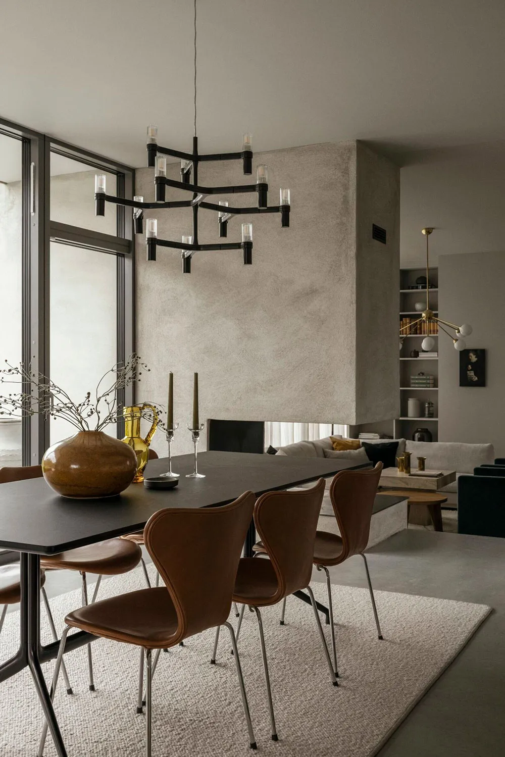 Архитектура в стиле 60-х и тёплые современные интерьеры: дом дизайнера в Швеции - Gallery image 10