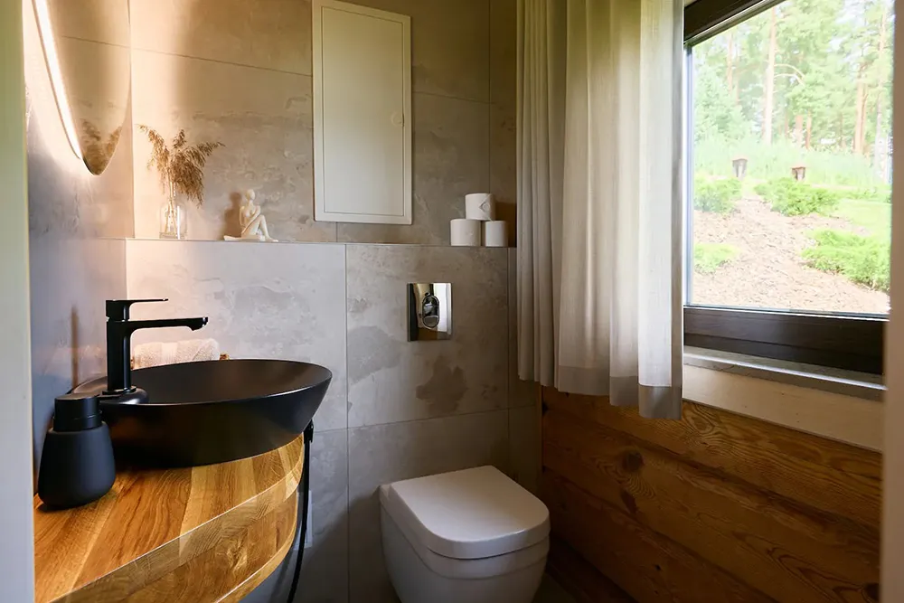 Cozy Wooden Cabin by the River in Estonia - 13