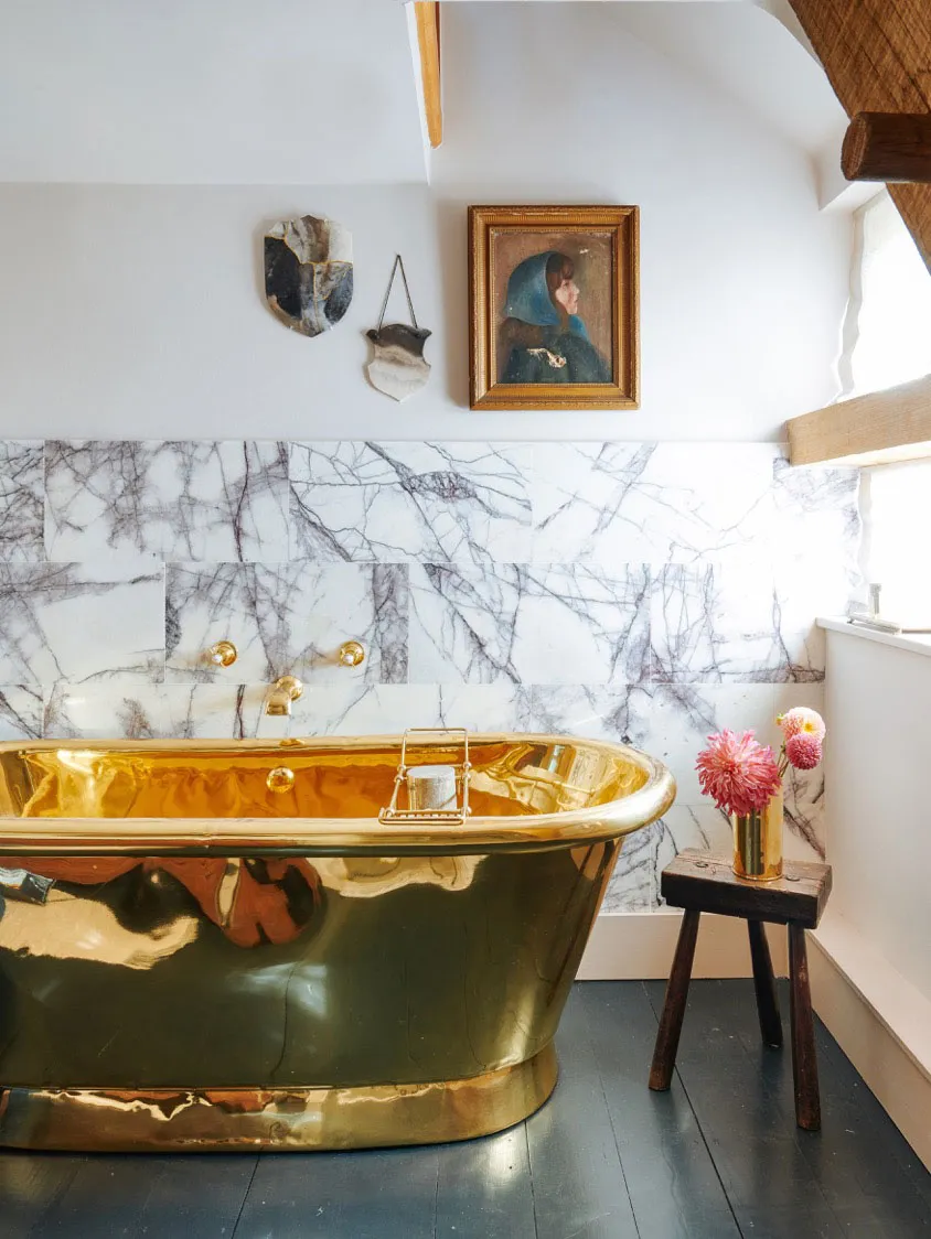 Tradycyjny angielski kottage dla młodych projektantów - Gallery image 7