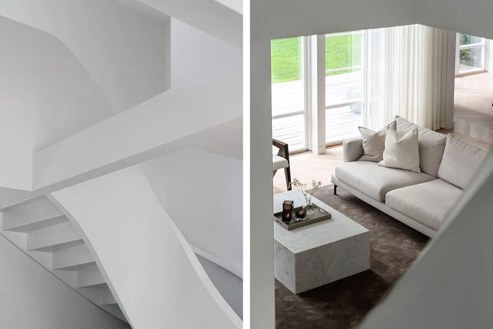 Grandes ventanas y diseño moderno elegante: villa en los suburbios de Estocolmo - Gallery image 16