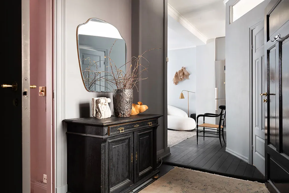 Mezcla de decoración vintage y moderna en el diseño de un apartamento sueco (71 m²) - Gallery image 33