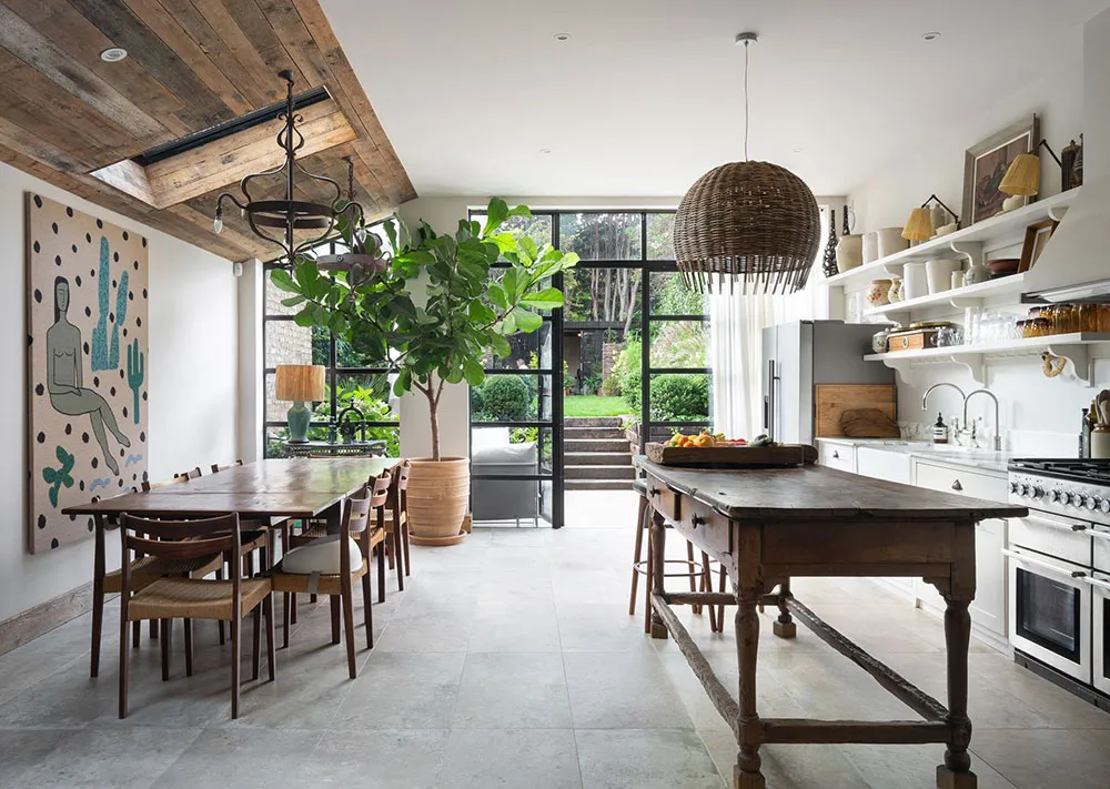 Красивый интерьер с рустикальным характером в Лондоне - Gallery image 3