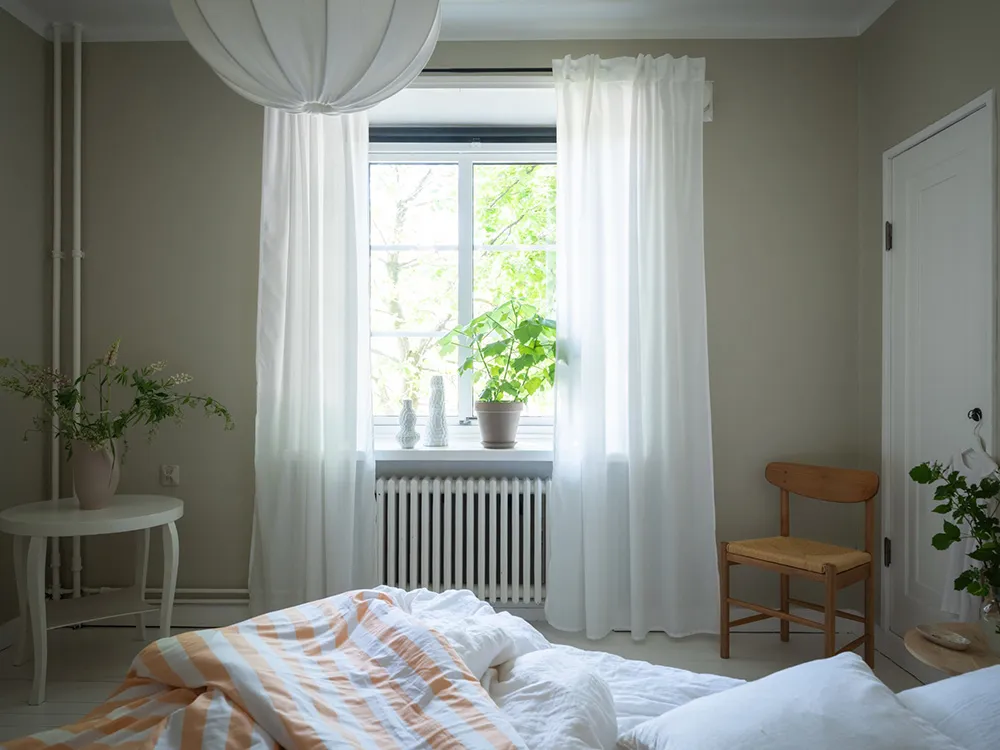 Minimalisme menthe dans le design d'une petite appartement suédois (52 m²) - Gallery image 8