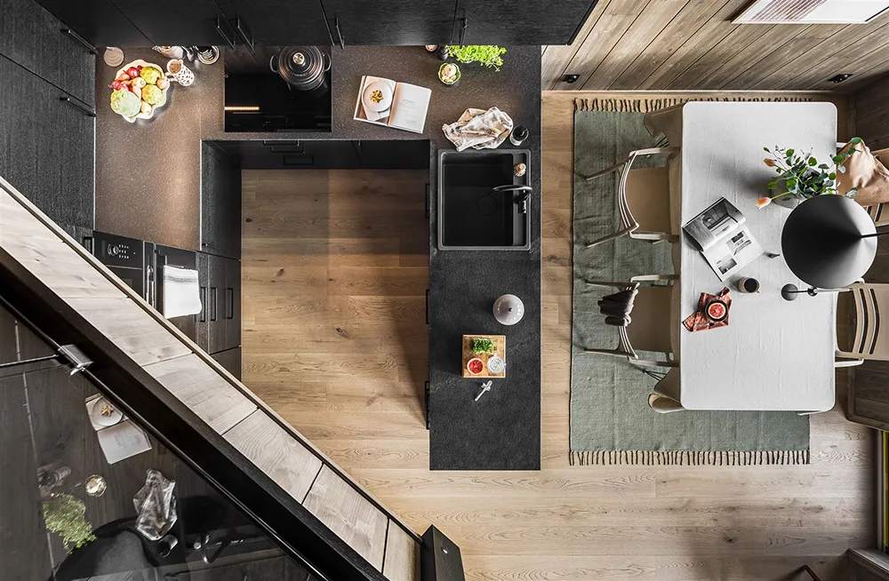 Duplex en estilo moderno chalet en Suecia - Gallery image 11