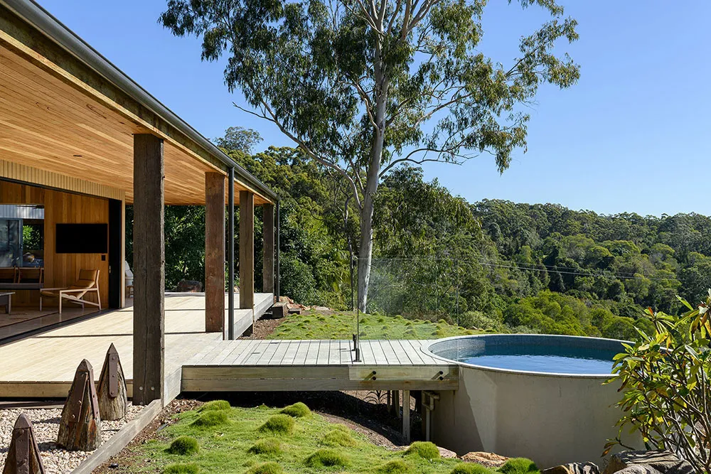 Kleines Holzhüttenhaus auf einem Hügel mit Ausblick auf den Naturschutzpark - Gallery image 4