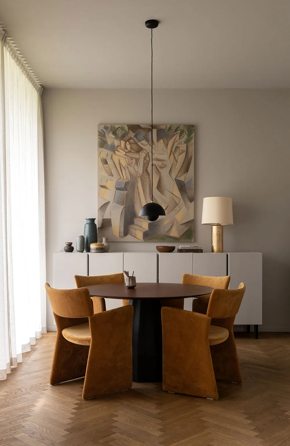 Архитектура в стиле 60-х и тёплые современные интерьеры: дом дизайнера в Швеции - Gallery image 4