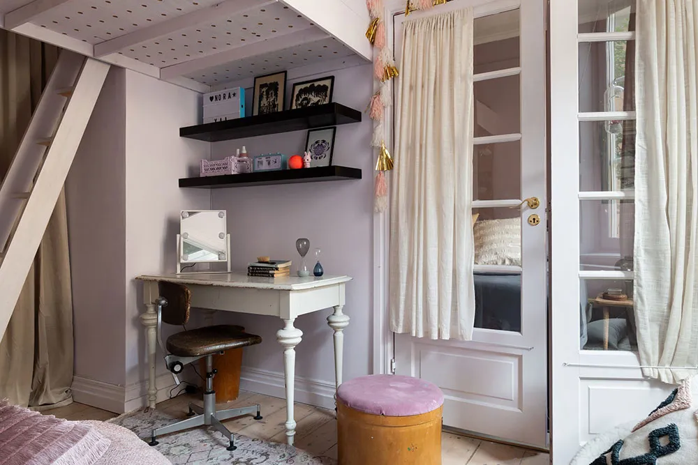 Mezcla de decoración vintage y moderna en el diseño de un apartamento sueco (71 m²) - Gallery image 28