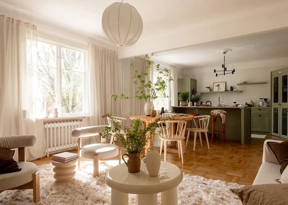 Ciepło naturalnych materiałów i żywe rośliny: uютna kwatera w Gotenburze - Gallery image 11