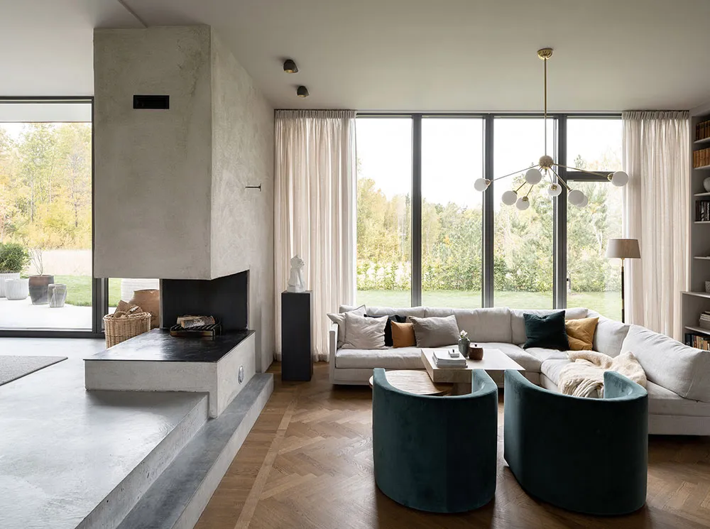 Архитектура в стиле 60-х и тёплые современные интерьеры: дом дизайнера в Швеции - Gallery image 3