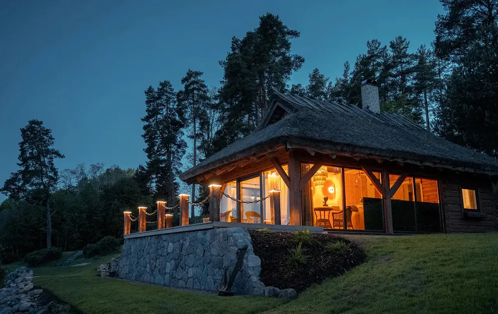 Cozy Wooden Cabin by the River in Estonia - 21