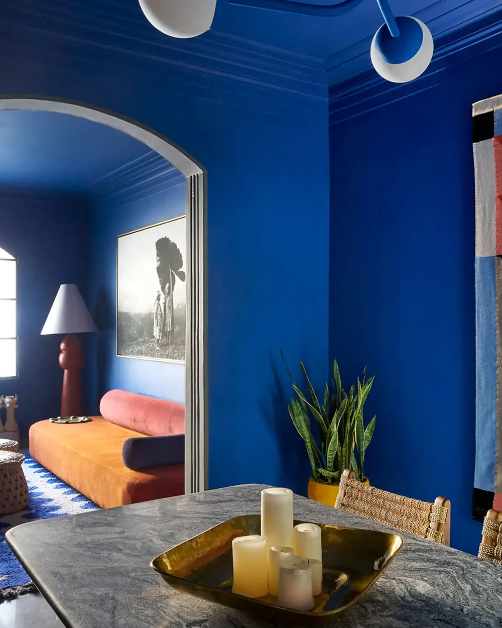 Deep Blue and Other Amazing Colors in the Design of a Historical House in Mexico - Gallery image 5