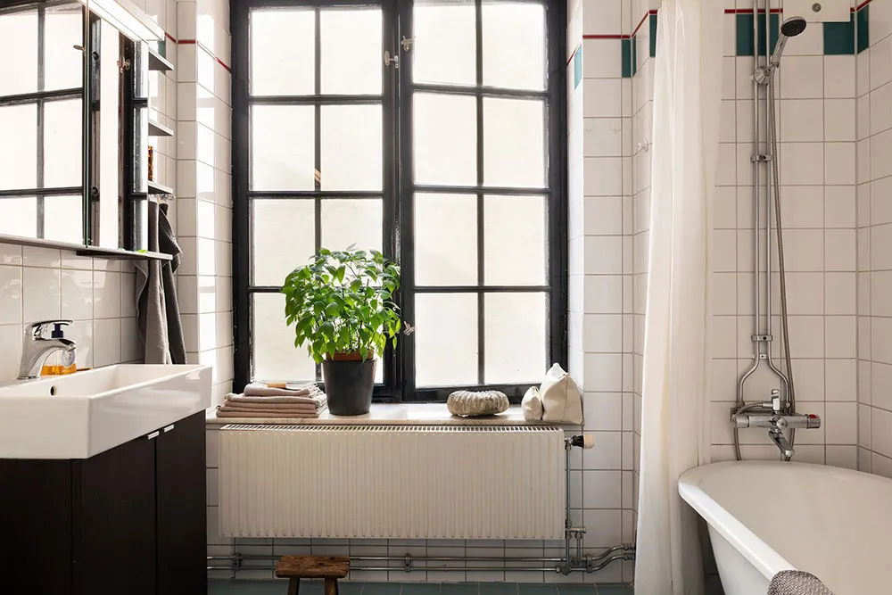 Mezcla de decoración vintage y moderna en el diseño de un apartamento sueco (71 m²) - Gallery image 32