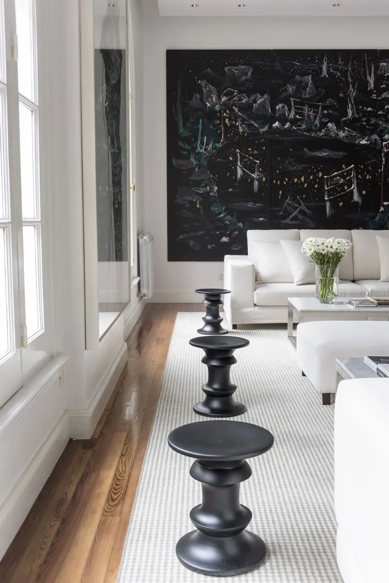 Modernes Interior einer Kunstsammlerwohnung in Buenos Aires - Gallery image 4