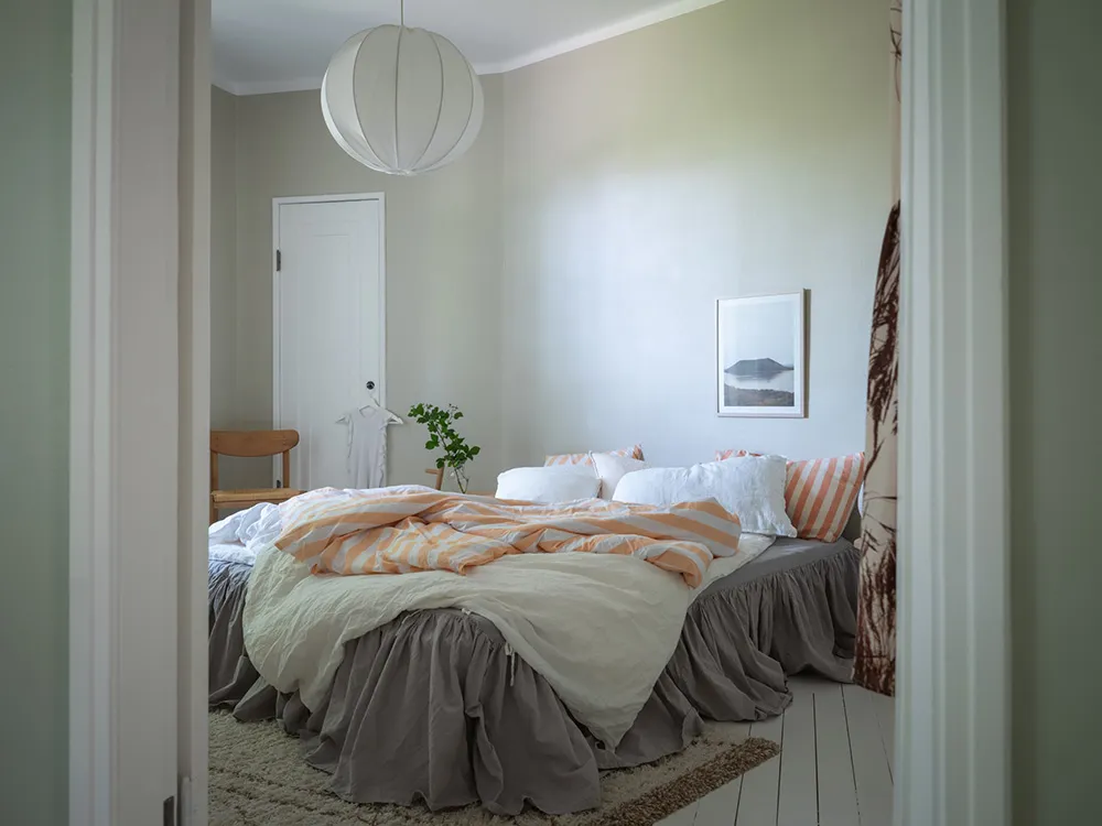 Minimalisme menthe dans le design d'une petite appartement suédois (52 m²) - Gallery image 6