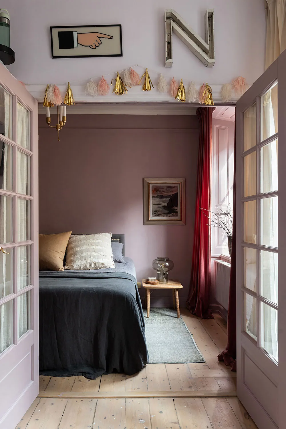 Mezcla de decoración vintage y moderna en el diseño de un apartamento sueco (71 m²) - Gallery image 16