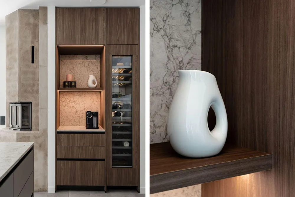 Grandes ventanas y diseño moderno elegante: villa en los suburbios de Estocolmo - Gallery image 12