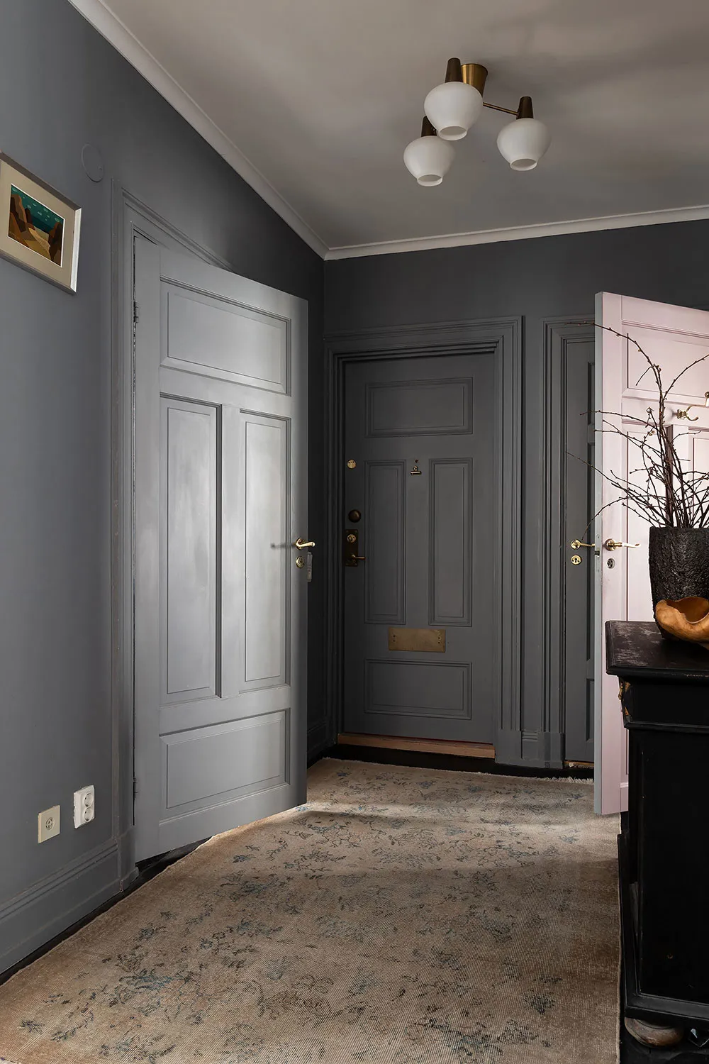 Mezcla de decoración vintage y moderna en el diseño de un apartamento sueco (71 m²) - Gallery image 35