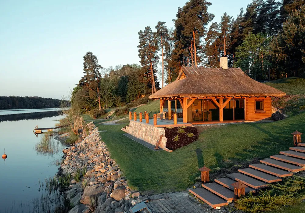 Cozy Wooden Cabin by the River in Estonia - 3