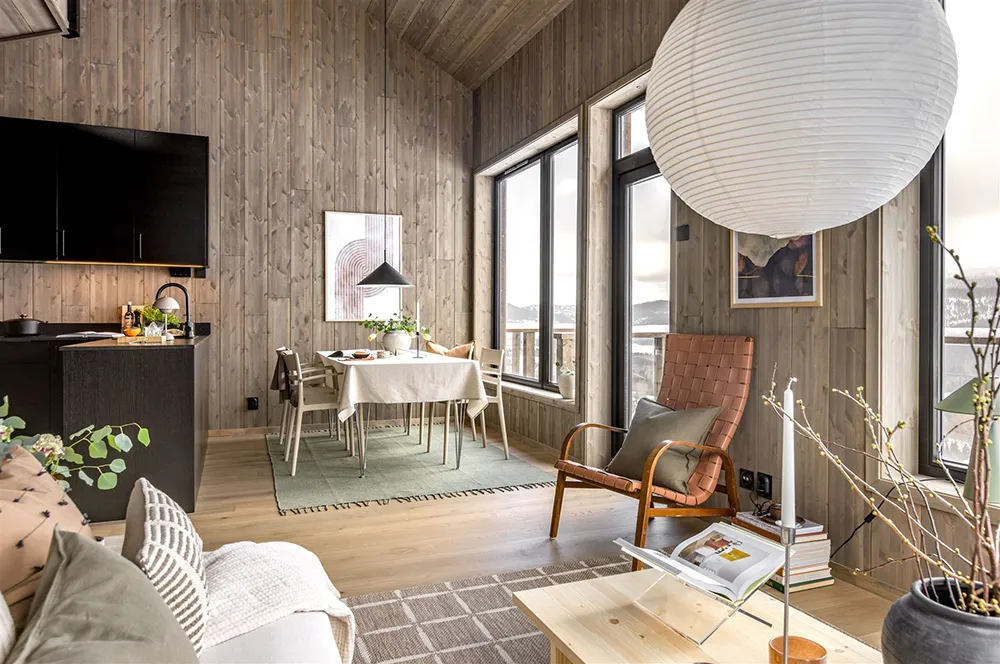 Duplex en estilo moderno chalet en Suecia - Gallery image 3