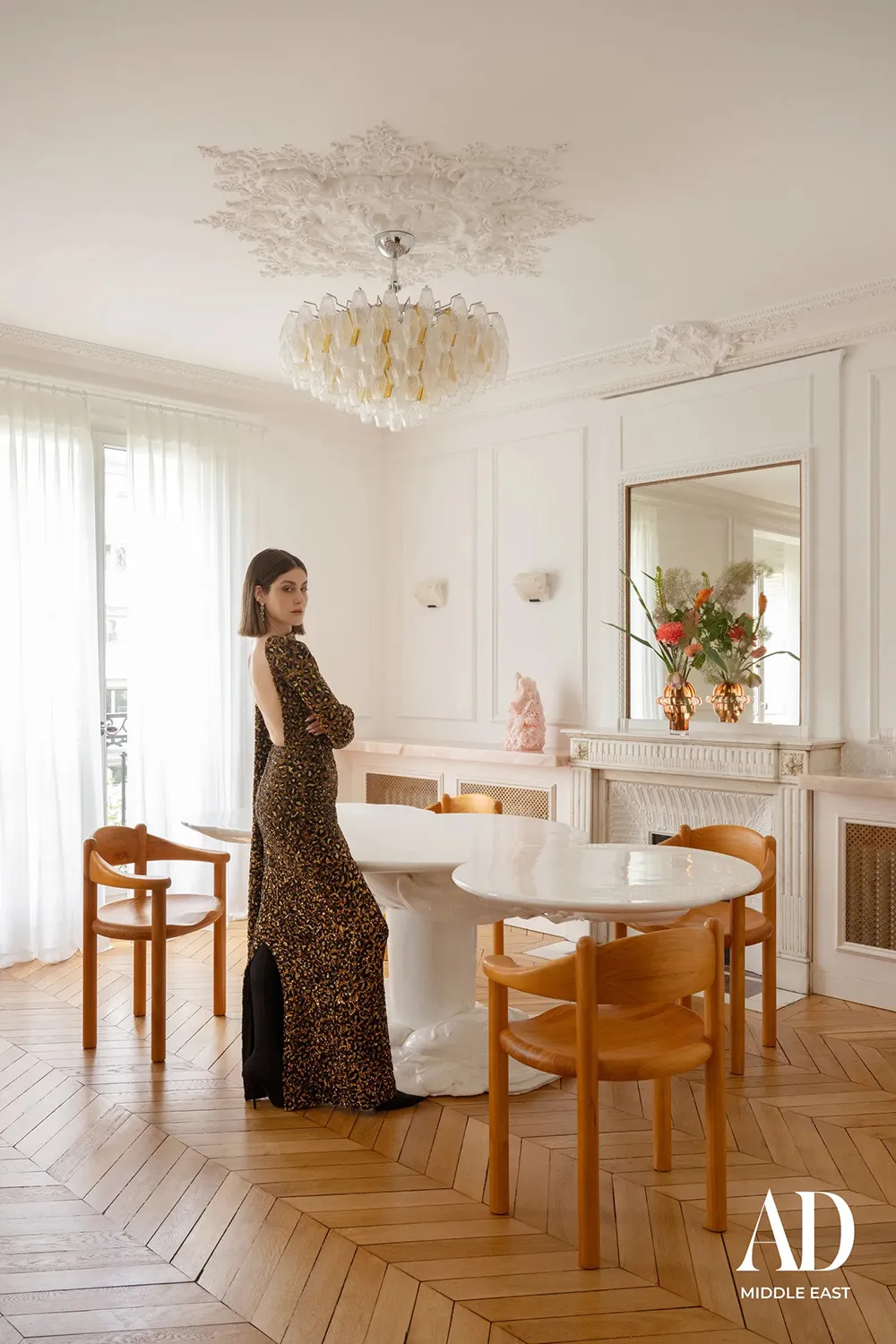 Eleganter Interior mit sanften Akzenten: Die libanesischer Model in Paris - Gallery image 13