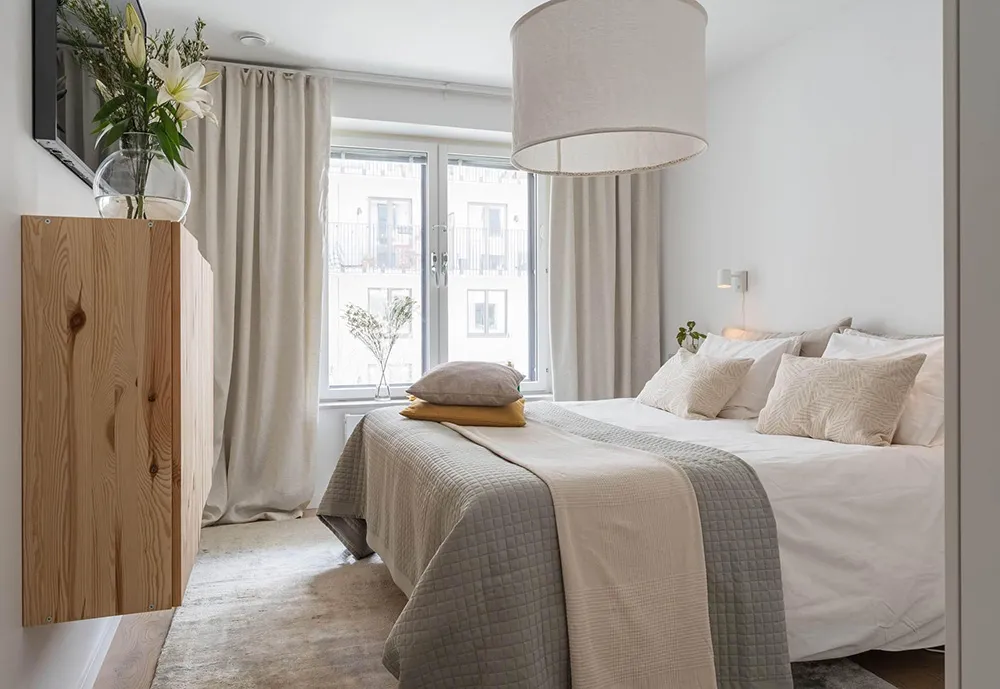 स्वीडन में एक आधुनिक टाउनहाउस, जिसके अंदरूनी हिस्सों में हरियाली तत्व शामिल हैं (97 वर्ग मीटर का क्षेत्रफल) - Gallery image 13