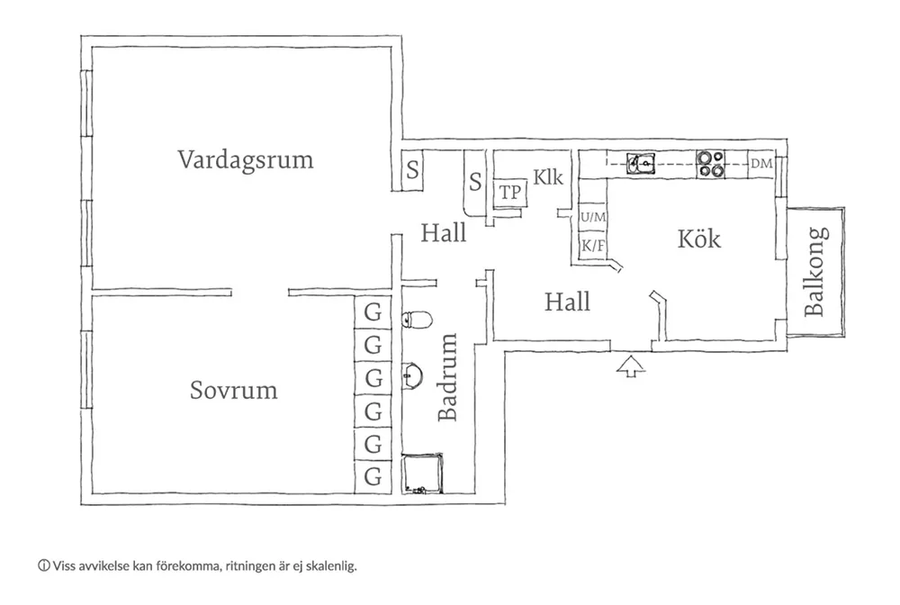 Paredes beige y decoración elegante en una casa sueca (71 m²) - Gallery image 22