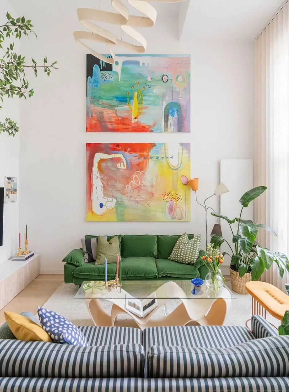 स्वीडन में एक आधुनिक टाउनहाउस, जिसके अंदरूनी हिस्सों में हरियाली तत्व शामिल हैं (97 वर्ग मीटर का क्षेत्रफल) - Gallery image 6