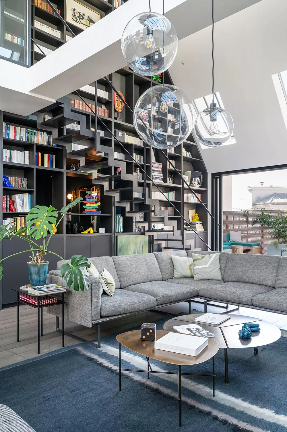 Impresionante loft en París con ventanas en el techo - Gallery image 1