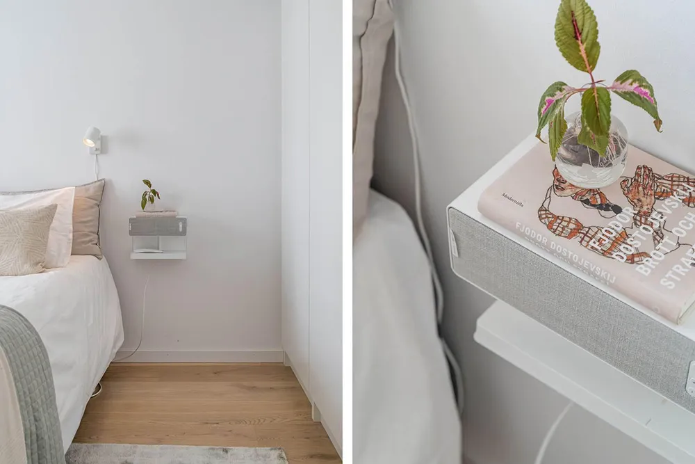 स्वीडन में एक आधुनिक टाउनहाउस, जिसके अंदरूनी हिस्सों में हरियाली तत्व शामिल हैं (97 वर्ग मीटर का क्षेत्रफल) - Gallery image 15