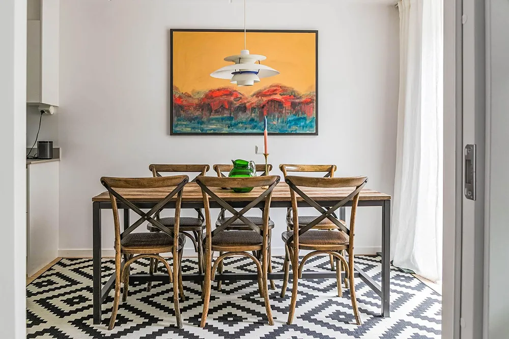 स्वीडन में एक आधुनिक टाउनहाउस, जिसके अंदरूनी हिस्सों में हरियाली तत्व शामिल हैं (97 वर्ग मीटर का क्षेत्रफल) - Gallery image 10