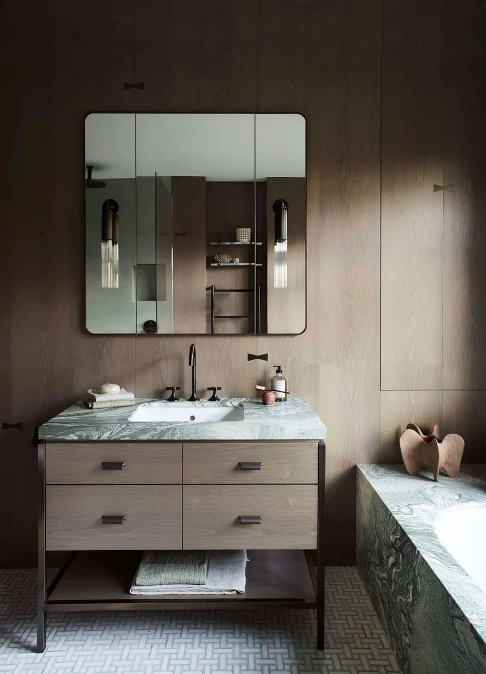 Stylowy i ciepły wnętrze domu rodzinnego w Londynie - Gallery image 26