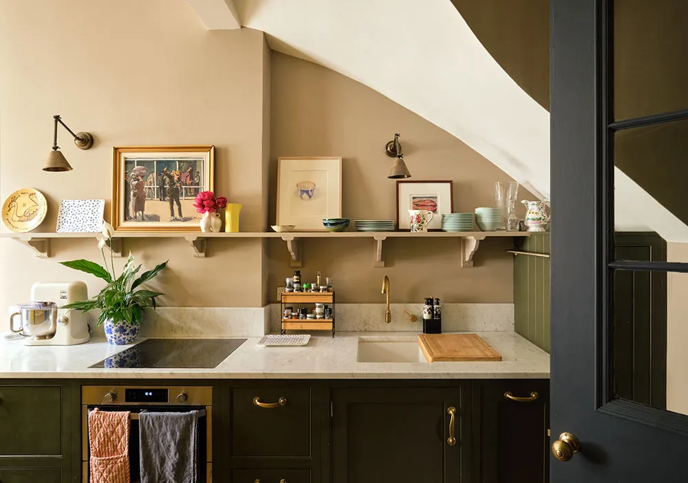 Сочный зелений у дизайні квартири в вікторіанському будинку в Лондоні - Gallery image 13