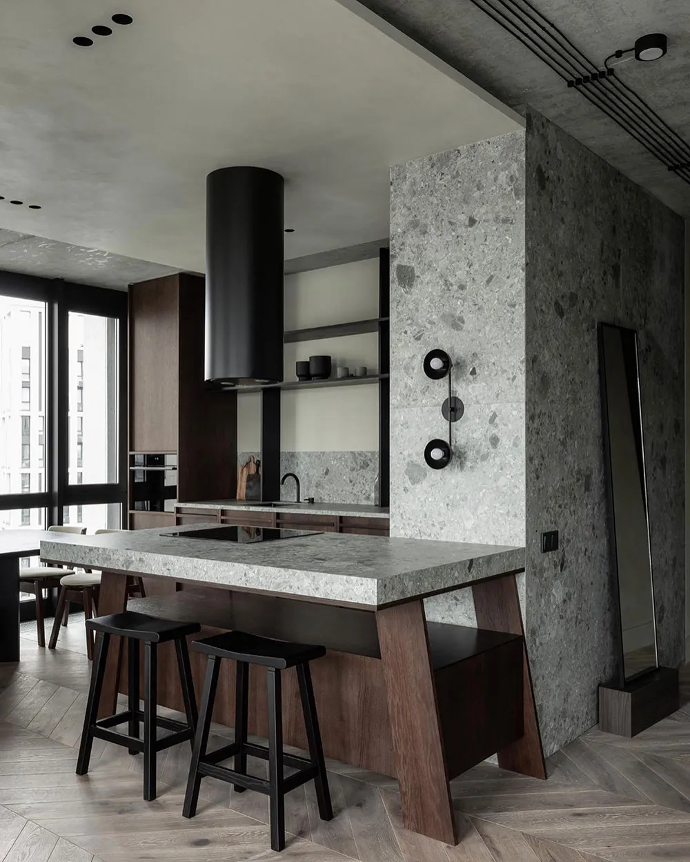 Apartamento brutal con oficina en casa en Kiev (105 m²) - Gallery image 16