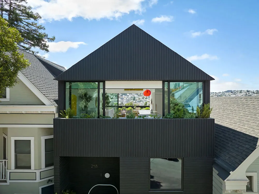 Эклектичный современный дизайн на месте старого викторианского дома в Сан-Франциско - Gallery image 1