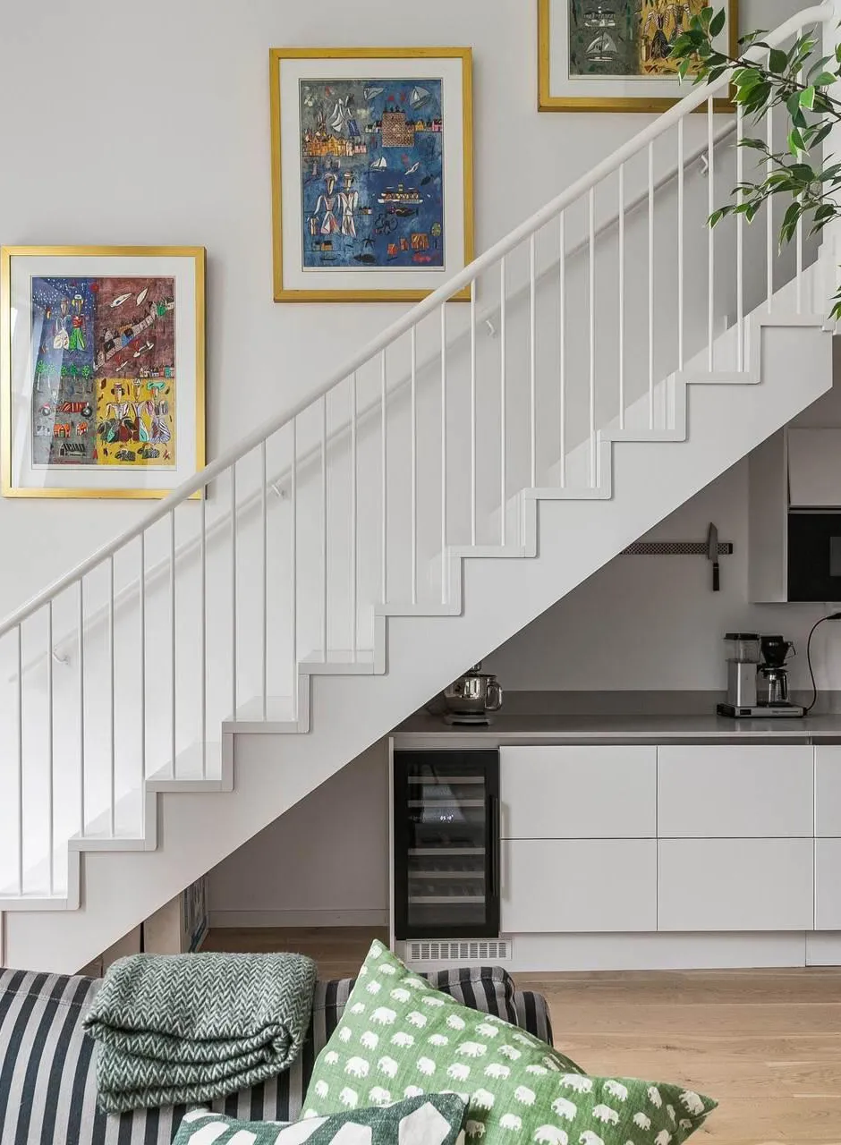 स्वीडन में एक आधुनिक टाउनहाउस, जिसके अंदरूनी हिस्सों में हरियाली तत्व शामिल हैं (97 वर्ग मीटर का क्षेत्रफल) - Gallery image 8