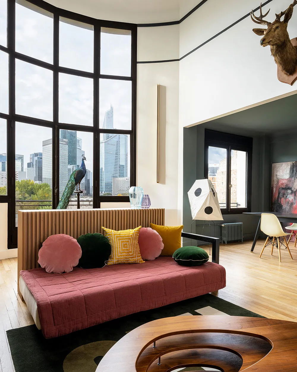 Unusual Loft in Paris with Second Light and Bold Accents - Gallery image 1