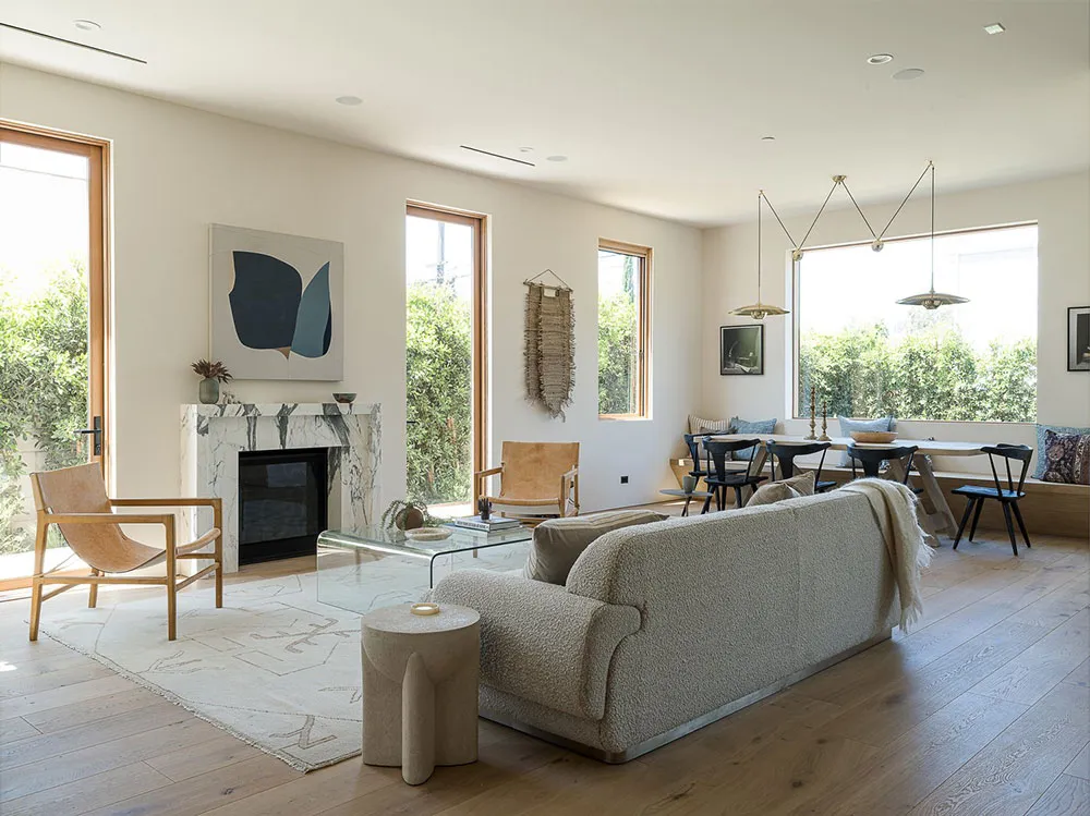 Уютная простота в дизайне современного дома с бассейном в Калифорнии - Gallery image 6