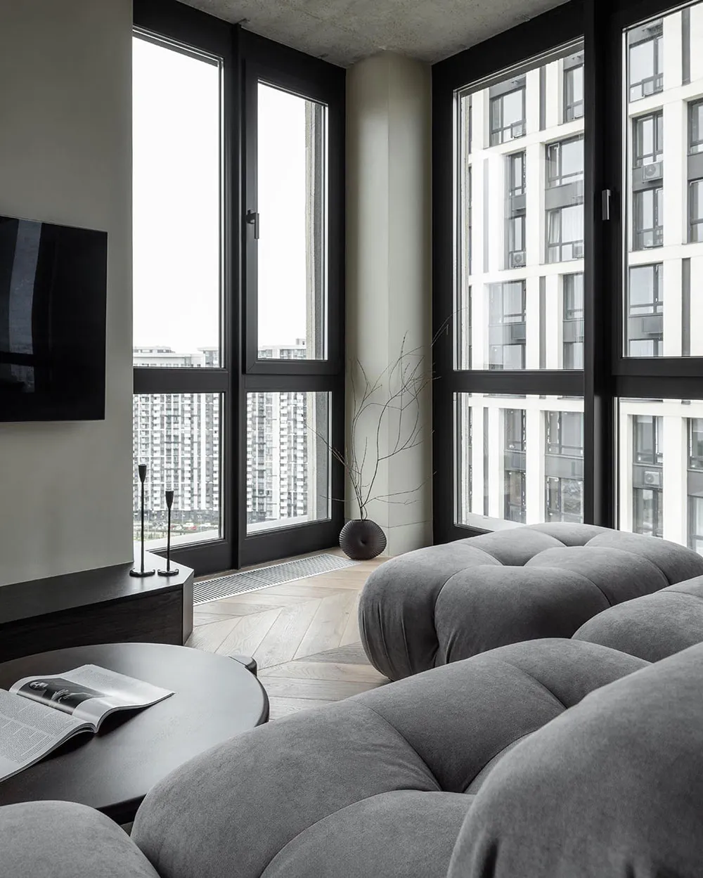 Apartamento brutal con oficina en casa en Kiev (105 m²) - Gallery image 14