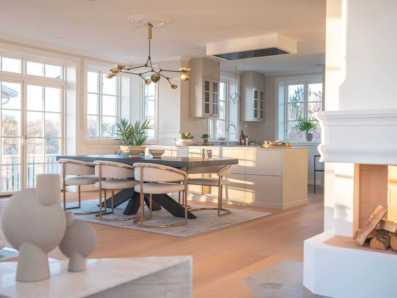 Élégants intérieurs modernes de cottage lacustre en Suède - Gallery image 7