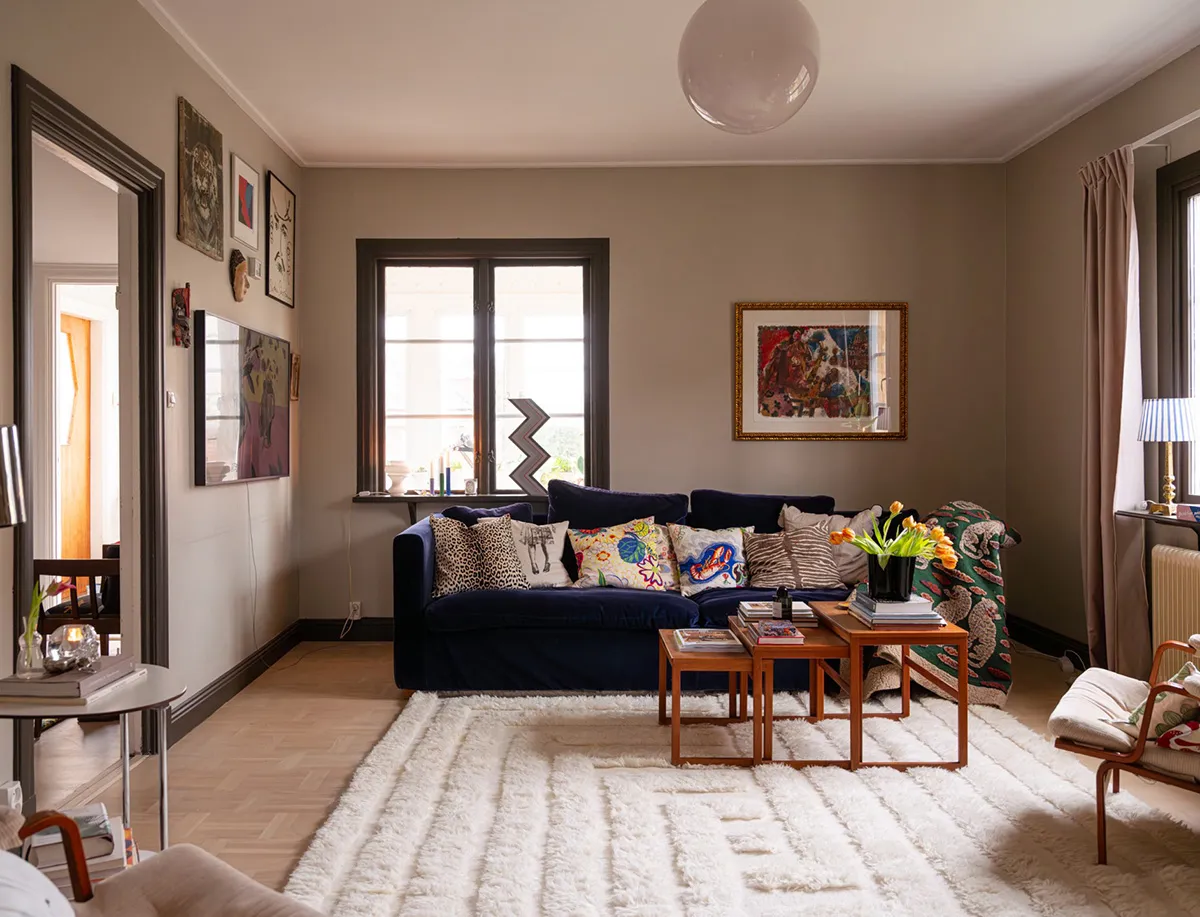 Красиві відтінки в інтер’єрах та зимовий сад: незвичайна дача в Швеції - Gallery image 2